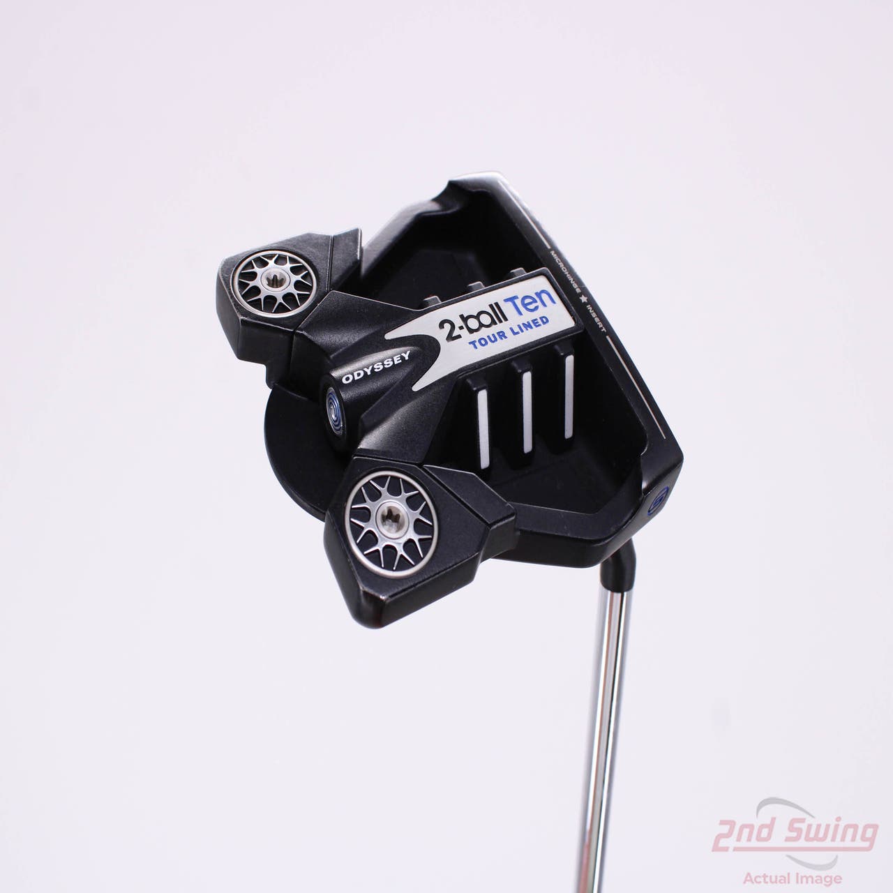 Odyssey 2Ball Ten Tour Lined S Putter Steel Right Handed 36.0in (D82225788695) 2nd Swing Golf
