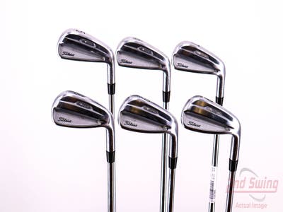 Titleist 2021 T100 Iron Set 5-PW Project X Rifle 6.0 Steel Stiff Right Handed 38.25in