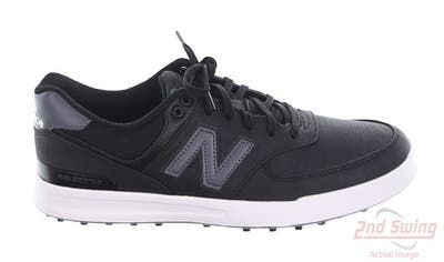 New Mens Golf Shoe New Balance 574 Greens Medium 9.5 Black MSRP $190 NBG574GBLK