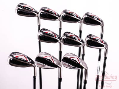 Tour Edge Hot Launch E523 Ironwood Iron Set 4-PW AW SW LW Stock Graphite Shaft Graphite Stiff Right Handed 38.0in