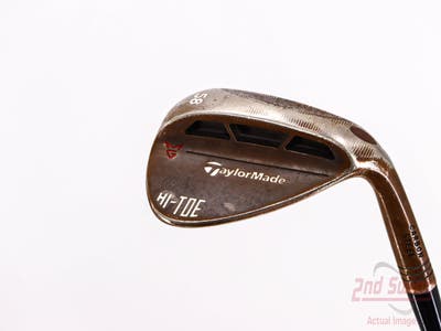 TaylorMade HI-TOE RAW Wedge Lob LW 58° Dynamic Gold Tour Issue S400 Steel Stiff Right Handed 34.75in