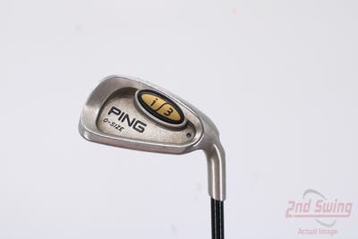 Ping i3 Oversize Single Iron 9 Iron Graphite Design G-Tech Graphite Stiff Right Handed Black Dot 35.75in