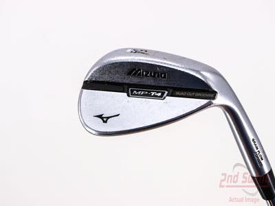 Mizuno MP-T4 White Satin Wedge Sand SW 54° 9 Deg Bounce Project X Flighted 5.0 Steel Senior Right Handed 35.5in