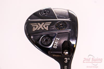 PXG 0341 X Proto Fairway Wood 3 Wood 3W 15° PX EvenFlow Riptide CB 60 Graphite Regular Right Handed 43.0in