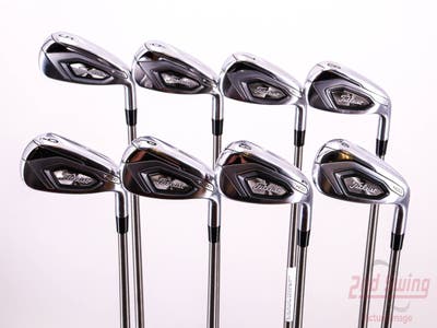 Mint Titleist T400 Iron Set 5-PW AW GW Aerotech SteelFiber fc90cw Graphite Regular Right Handed 38.0in