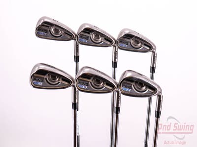 Ping 2016 G Iron Set 5-PW AWT 2.0 Steel X-Stiff Right Handed Black Dot 38.0in
