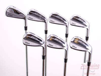 Titleist 2021 T100 Iron Set 4-PW Nippon NS Pro Modus 3 Tour 105 Steel Stiff Right Handed 38.0in