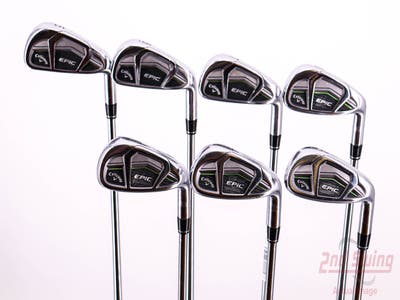 Callaway Epic Iron Set 5-GW Project X LZ 95 6.0 Steel Stiff Right Handed 38.25in