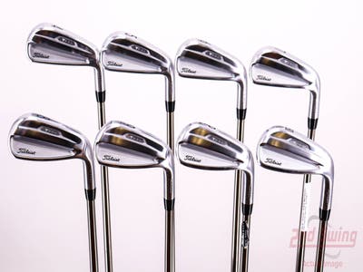 Titleist 2021 T100 Iron Set 4-PW GW UST Mamiya Recoil 95 F3 Graphite Regular Right Handed 38.0in
