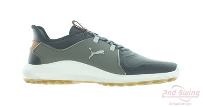 New Mens Golf Shoe Puma IGNITE FASTEN8 Pro 10 Navy/Silver/Quiet Shade MSRP $120 194466 04