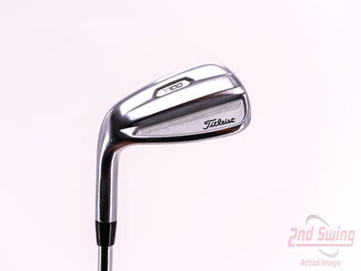 Titleist 2021 T100 Single Iron Pitching Wedge PW True Temper AMT Black S300 Steel Stiff Left Handed 35.75in