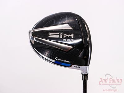 TaylorMade SIM MAX Driver 10.5° Mitsubishi C6 Series Red Graphite Regular Right Handed 45.75in