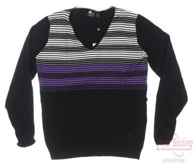 New Womens Cross Golf Sweater X-Large XL Multi MSRP $90