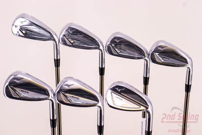 Mint Mizuno JPX 923 Hot Metal Iron Set 5-PW AW UST Mamiya Recoil ESX 450 F1 Graphite Ladies Right Handed 37.75in