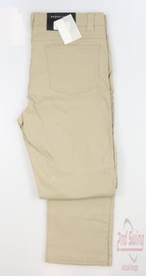 New Mens Bobby Jones Golf Pants 34 x32 Khaki MSRP $130