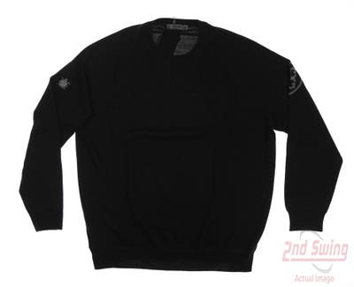 New W/ Logo Mens G-Fore Sweater X-Large XL Black MSRP $195