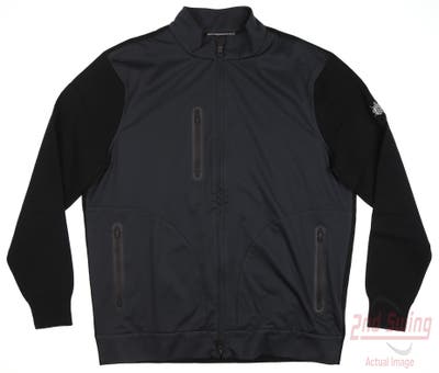 New W/ Logo Mens G-Fore Jacket X-Large XL Black MSRP $300