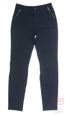 New Womens G-Fore Golf Pants 4 Navy Blue MSRP $145