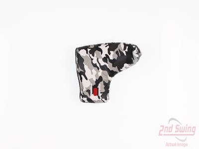 See More Snow Camo Blade Putter Headcover