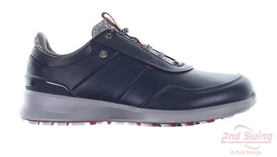 New Mens Golf Shoe Footjoy Stratos Medium 12 Navy MSRP $200 50043