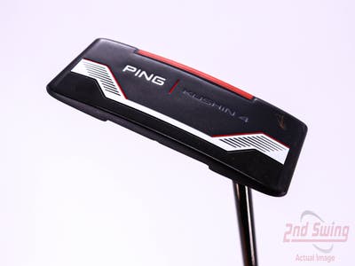 Ping 2021 Kushin 4 Putter Strong Arc Steel Right Handed Black Dot 34.5in