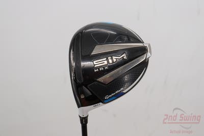 TaylorMade SIM MAX Driver 9° PX HZRDUS Smoke Red RDX 60 Graphite Stiff Left Handed 46.0in