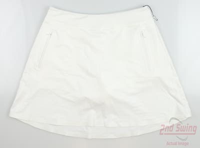 New Womens G-Fore Golf Skort Small S White MSRP $145