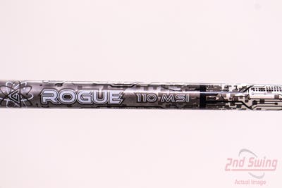 Used W/ Tour Edge Adapter Aldila Rogue Silver 110 M.S.I. 70g Fairway Shaft Stiff 42.25in