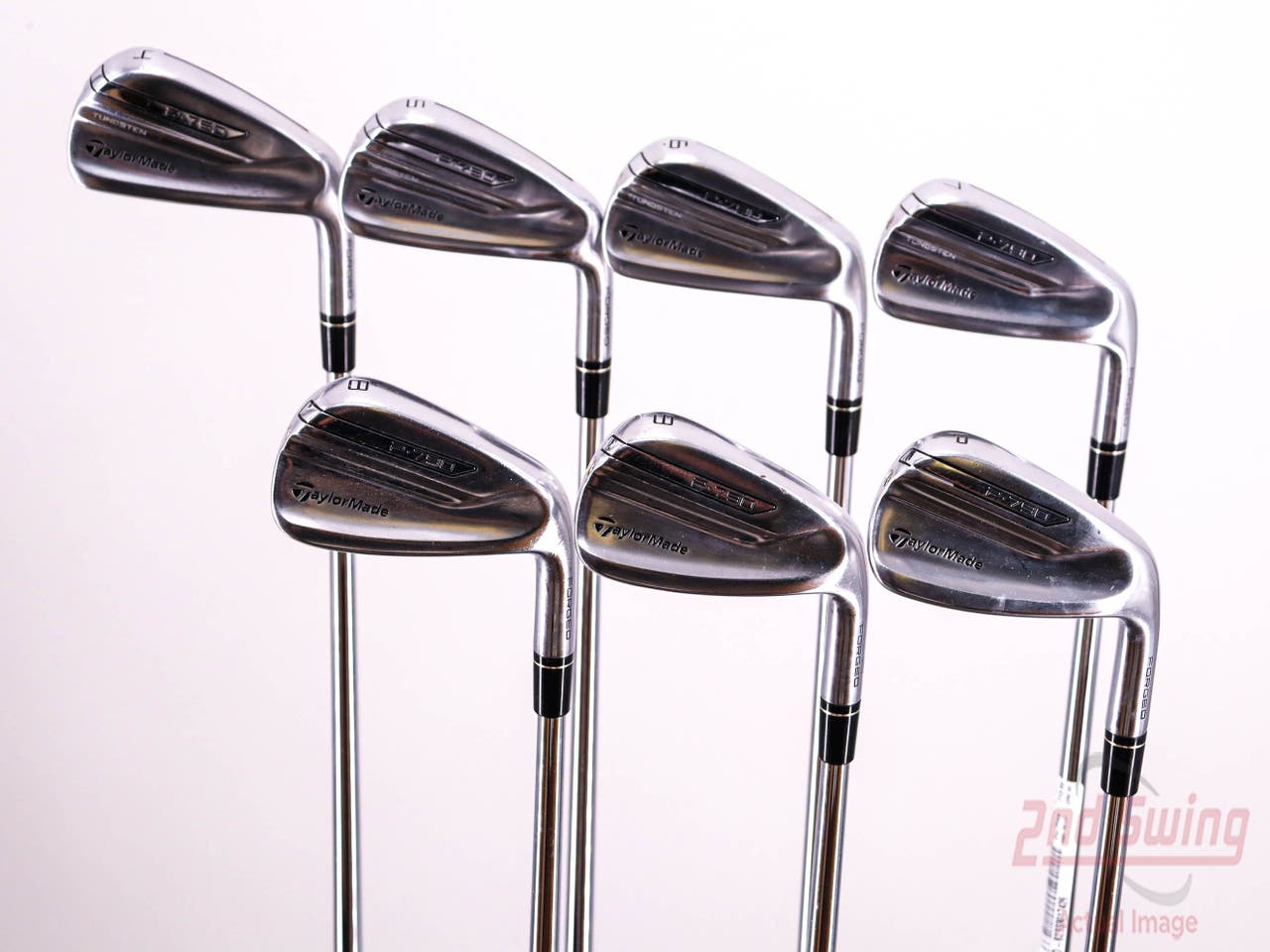 TaylorMade P-790 Iron Set 4-PW Project X Rifle 5.5 Steel Regular Right Handed 38.25in