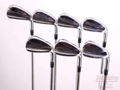 TaylorMade P-790 Iron Set 4-PW Project X Rifle 5.5 Steel Regular Right Handed 38.25in