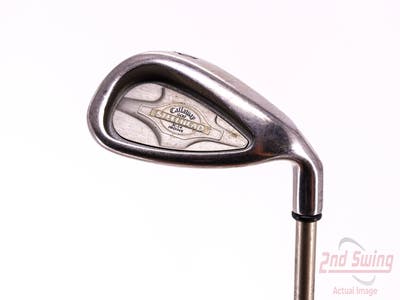 Callaway X-14 Single Iron Pitching Wedge PW Callaway Stock Graphite Graphite Regular Right Handed 34.75in