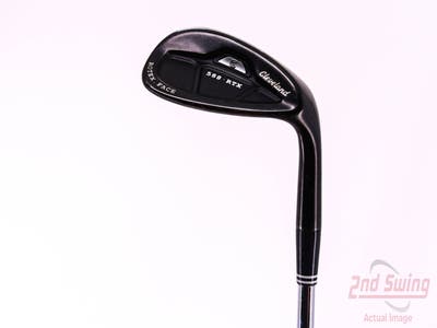 Cleveland 588 RTX CB Black Pearl Wedge Sand SW 56° 14 Deg Bounce Stock Steel Shaft Steel Stiff Right Handed 35.5in
