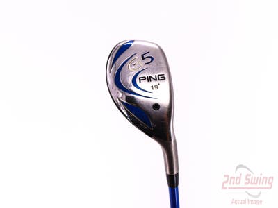 Ping G5 Hybrid Hybrid 19° Grafalloy ProLaunch Blue HY Graphite Stiff Right Handed 39.75in