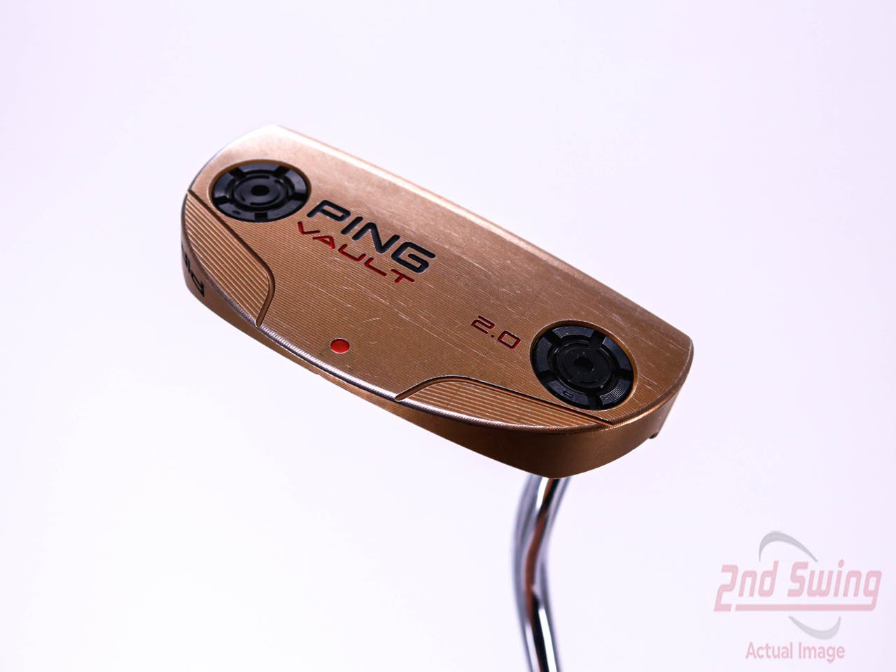Ping Vault 2.0 Piper Copper Putter Slight Arc Steel Right Handed Red dot 36.0in