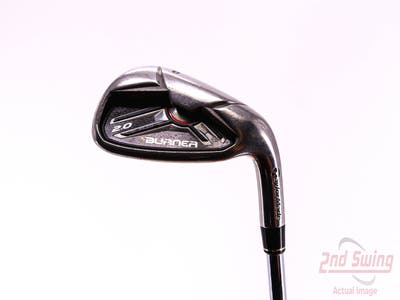 TaylorMade Burner 2.0 HP Single Iron Pitching Wedge PW TM Burner 2.0 85 Steel Stiff Right Handed 35.75in