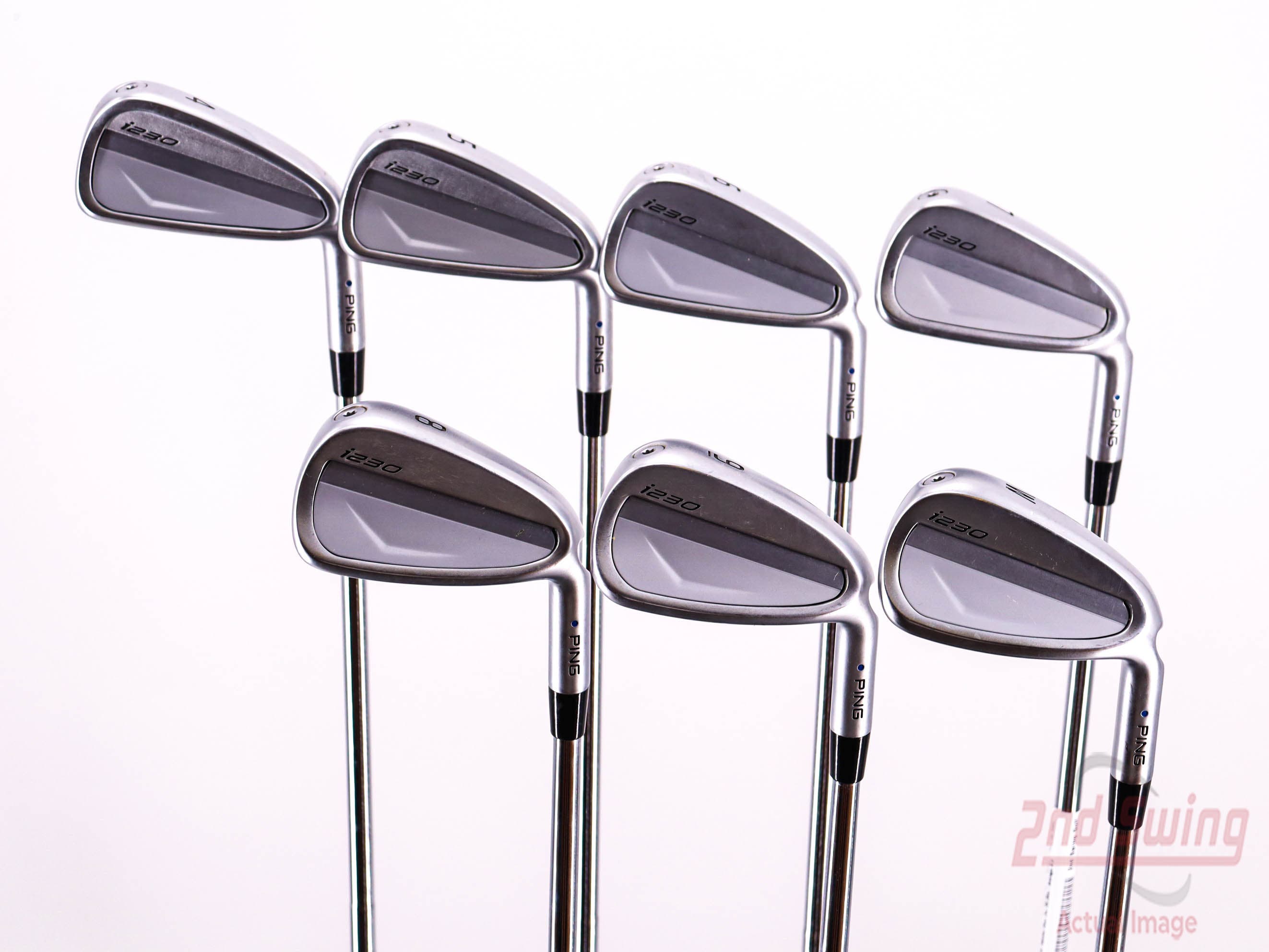 Ping i230 Iron Set 4-PW Nippon NS Pro Modus 3 Tour 105 Steel Stiff Right  Handed Blue Dot 38.25in