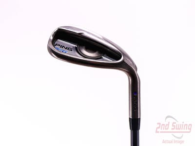 Ping 2016 G Wedge Lob LW Ping CFS Graphite Steel Stiff Right Handed Blue Dot 34.5in