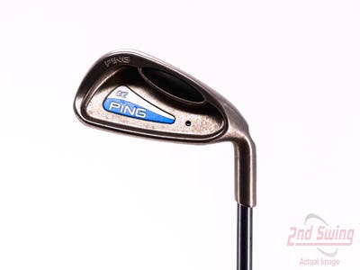 Ping G2 Single Iron 6 Iron Ping TFC 100I Graphite Regular Right Handed Black Dot 37.5in