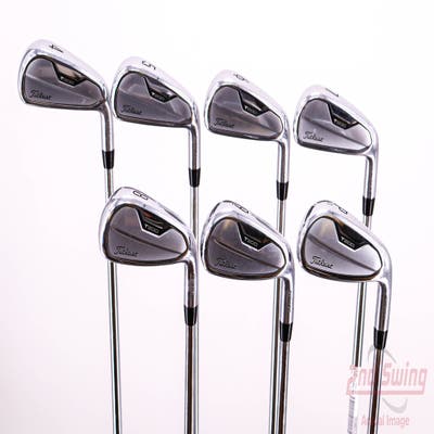 Titleist 2021 T200 Iron Set 4-PW Nippon NS Pro Modus 3 Tour 120 Steel Stiff Right Handed 38.25in
