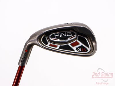 Ping G15 Single Iron 9 Iron Ping TFC 149I Graphite Regular Left Handed Red dot 36.75in