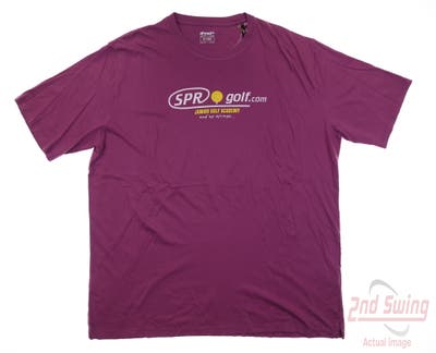 New W/ Logo Mens Ahead T-Shirt XX-Large XXL Purple MSRP $25