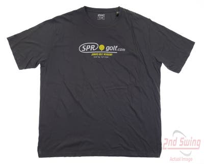 New W/ Logo Mens Ahead T-Shirt XX-Large XXL Charcoal MSRP $25