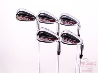 Ping G LE 2 Iron Set 8-PW AW SW ULT 240 Lite Graphite Ladies Right Handed Orange Dot 36.0in