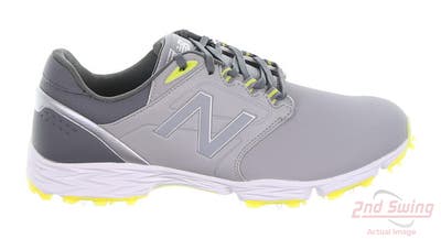 New Mens Golf Shoe New Balance Striker v3 8.5 Gray/Yellow MSRP $110 NGB2007GY