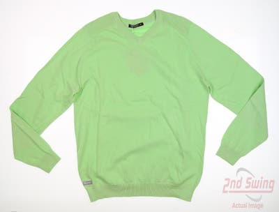 New Mens Level Wear Ellis Sweater Medium M Green Ash MSRP $70
