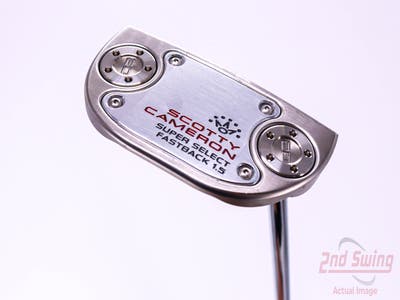 Mint Titleist Scotty Cameron Super Select Fastback 1.5 Putter Steel Right Handed 34.0in