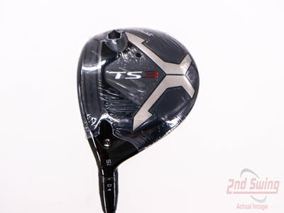 Mint Titleist TS3 Fairway Wood 3 Wood 3W 15° Project X HZRDUS Red CB 60 Graphite Senior Left Handed 41.5in