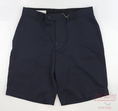 New Mens Cutter & Buck Golf Shorts 32 Navy Blue MSRP $75