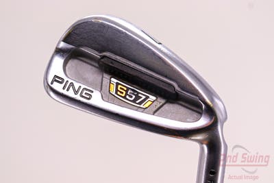 Ping S57 Single Iron 7 Iron True Temper Dynamic Gold S300 Steel Stiff Right Handed Black Dot 37.0in