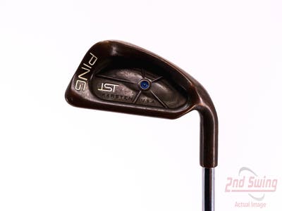 Ping ISI Beryllium Copper Single Iron 6 Iron Ping Z-Z65 Steel Stiff Right Handed Blue Dot 38.5in